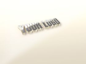 logo样机图片贴立体LGOO效果