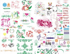 时尚花朵花纹