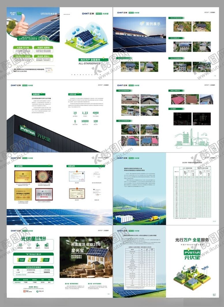 编号：64064904030239073571【酷图网】源文件下载-绿色能源画册
