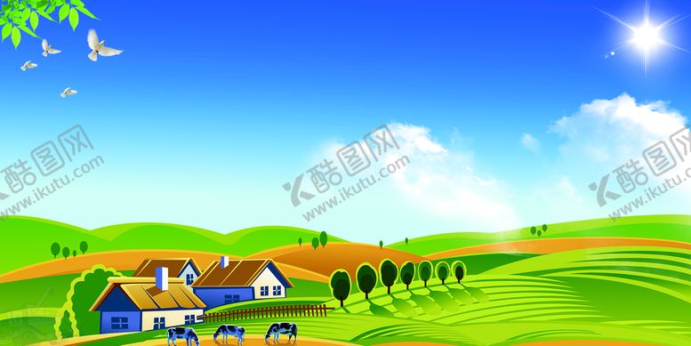 编号：07695309170632171520【酷图网】源文件下载-乡村振兴背景