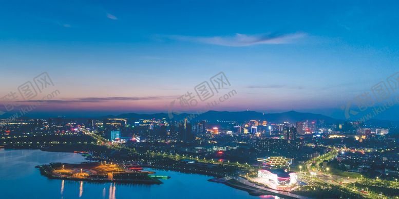 编号：56281205160425328547【酷图网】源文件下载-宣城市宛陵湖夜景