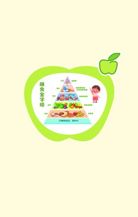 卡通幼儿园食堂文化