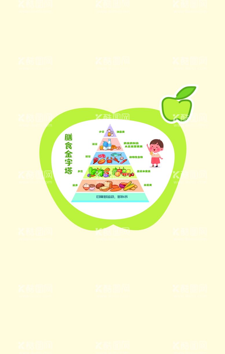 编号：48535212200031575665【酷图网】源文件下载-卡通幼儿园食堂文化