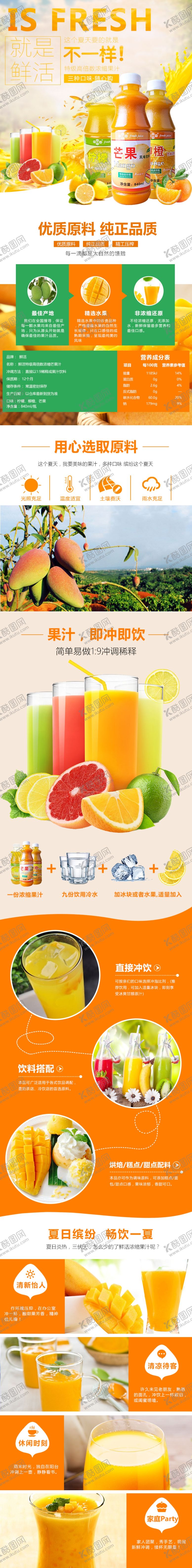 编号：70373406300231479095【酷图网】源文件下载-水果详情页