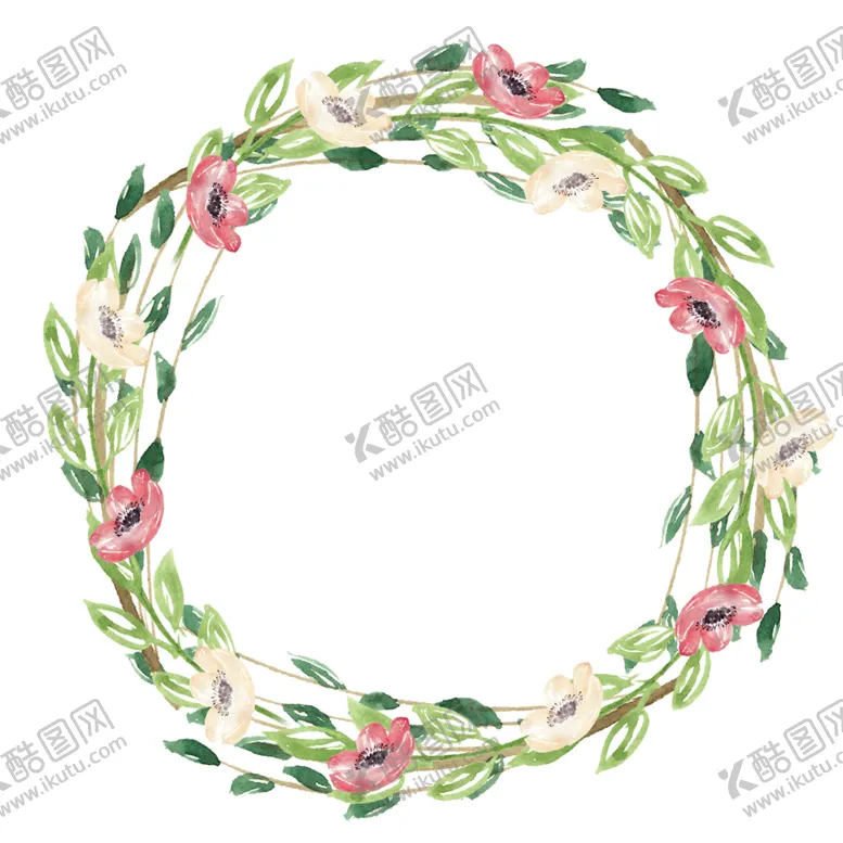 编号：45561002072255571493【酷图网】源文件下载-花环