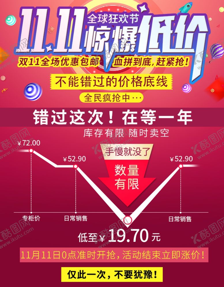 编号：54877005011208027343【酷图网】源文件下载-双十一惊爆低价