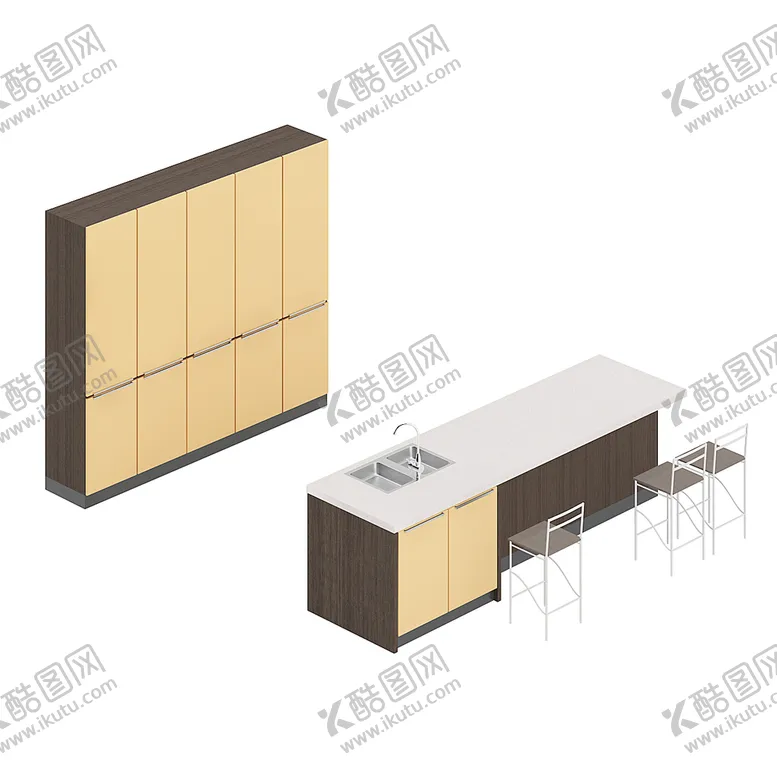 编号：14542102030656463948【酷图网】源文件下载-C4D模型桌子