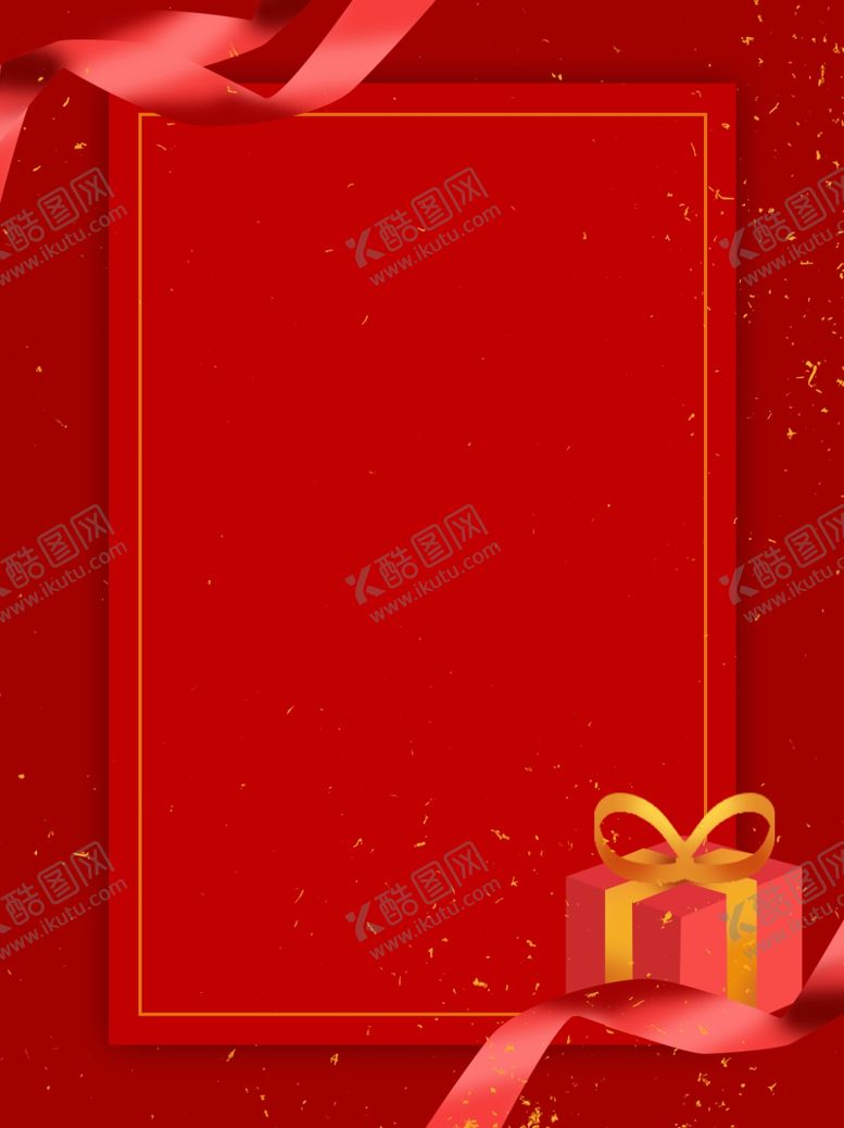 编号：13566811011756459947【酷图网】源文件下载-红色礼盒背景