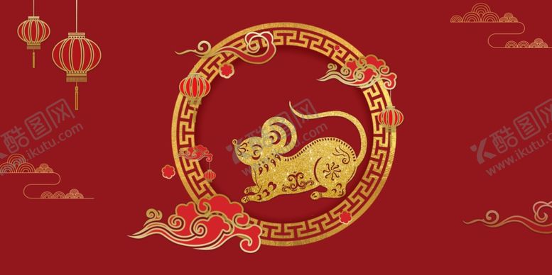 编号：44662009210032031497【酷图网】源文件下载-春节背景