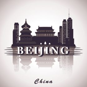 标志抽象人类剪影