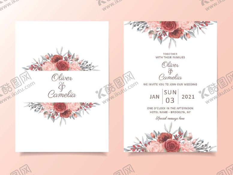 编号：41116509141145553610【酷图网】源文件下载-请柬请帖