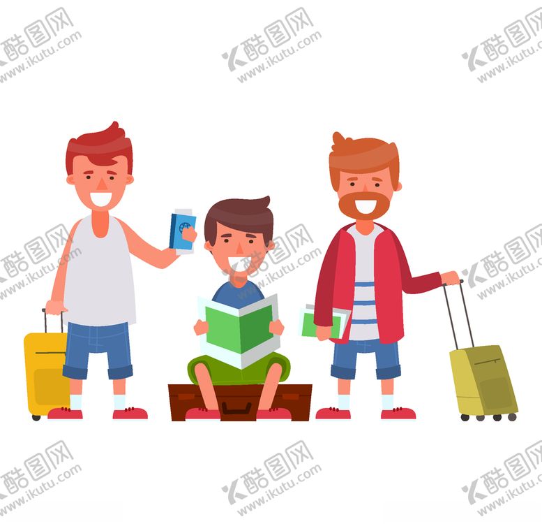 编号：64426205131742582058【酷图网】源文件下载-旅客游客