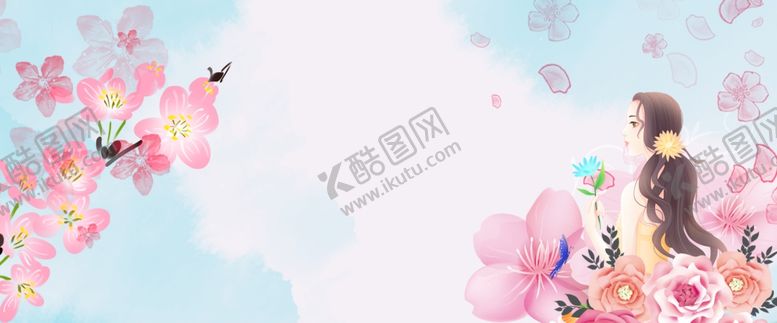 编号：64856106170043573448【酷图网】源文件下载-妇女节背景