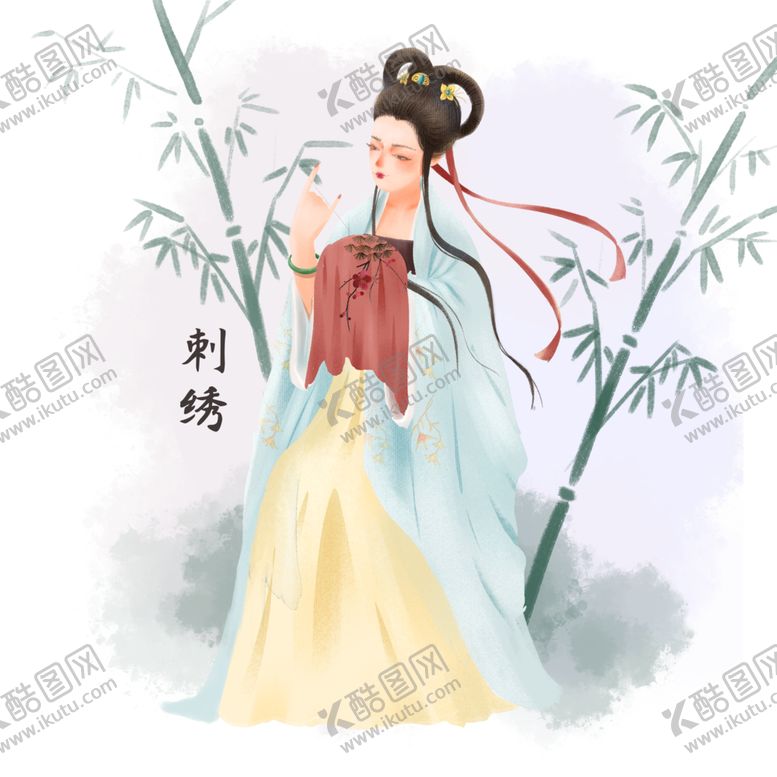 编号：38279709240041007117【酷图网】源文件下载-古代女子