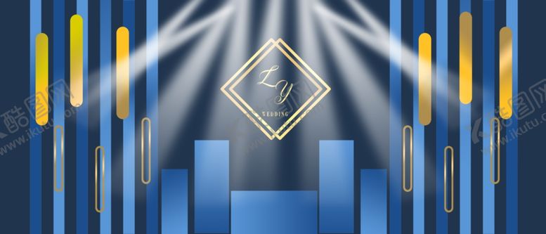 编号：44877705110628425015【酷图网】源文件下载-婚礼现场舞台背景