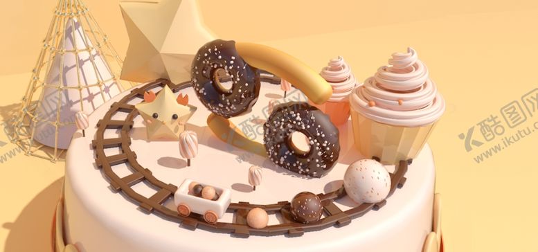 编号：51853904011943575557【酷图网】源文件下载-赛博舞台科技展台C4D场