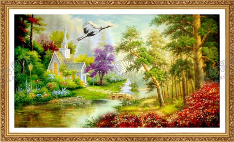 编号：83136210031452299586【酷图网】源文件下载-油画