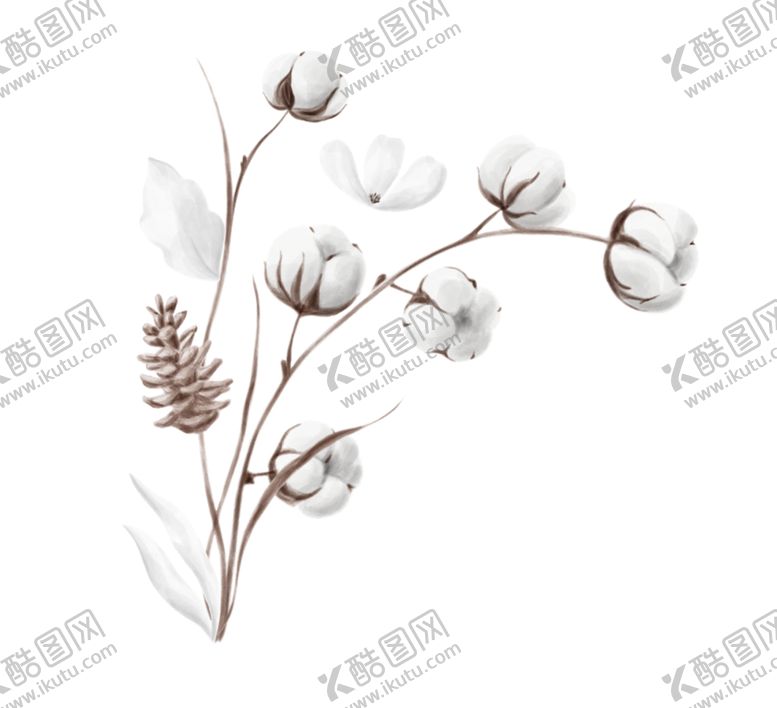 编号：23768710131404256183【酷图网】源文件下载-彩绘植物边框