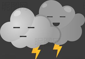 闪电 png 打雷 霹雳 恐怖