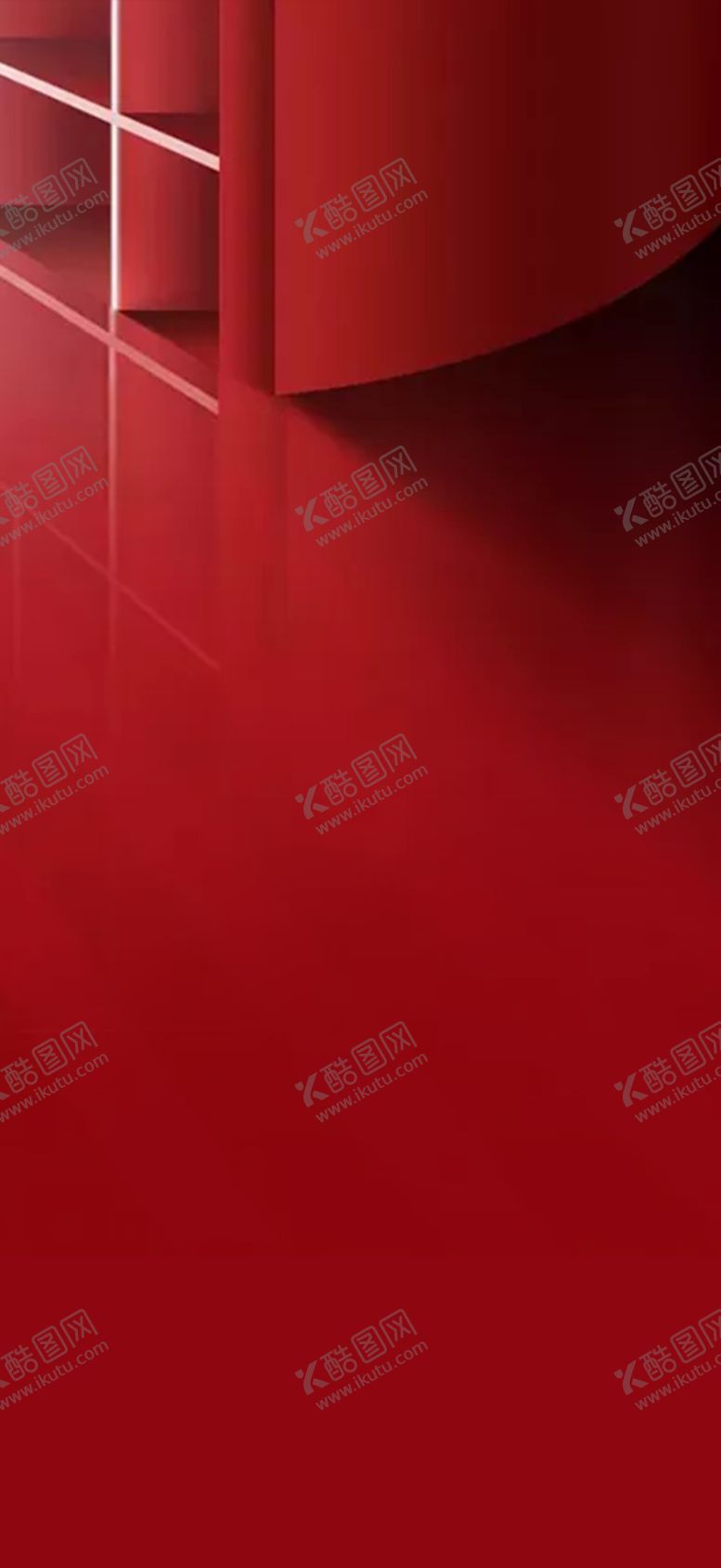 编号：81761909210310323340【酷图网】源文件下载-红色空间space光影质感背景