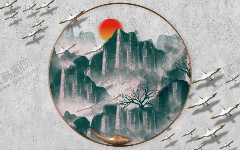 编号：42990306162011538542【酷图网】源文件下载-背景墙装饰画