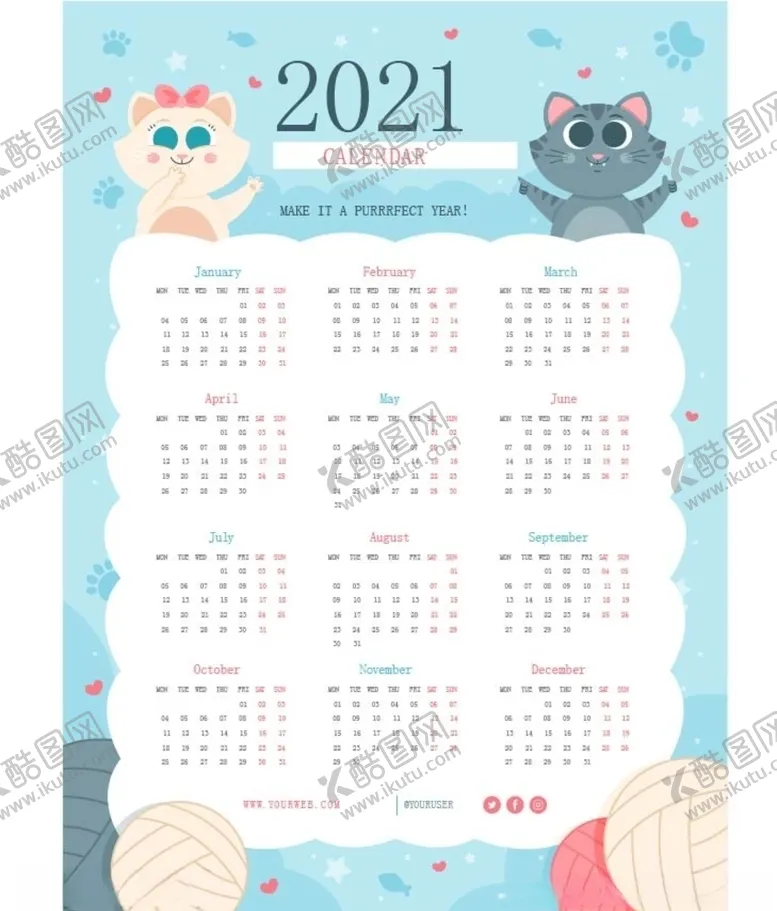 编号：45679704222246211906【酷图网】源文件下载-2021日历挂历