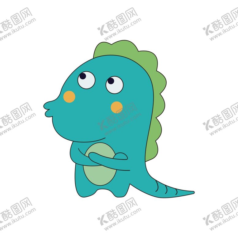 编号：91362509270709068843【酷图网】源文件下载-卡通恐龙