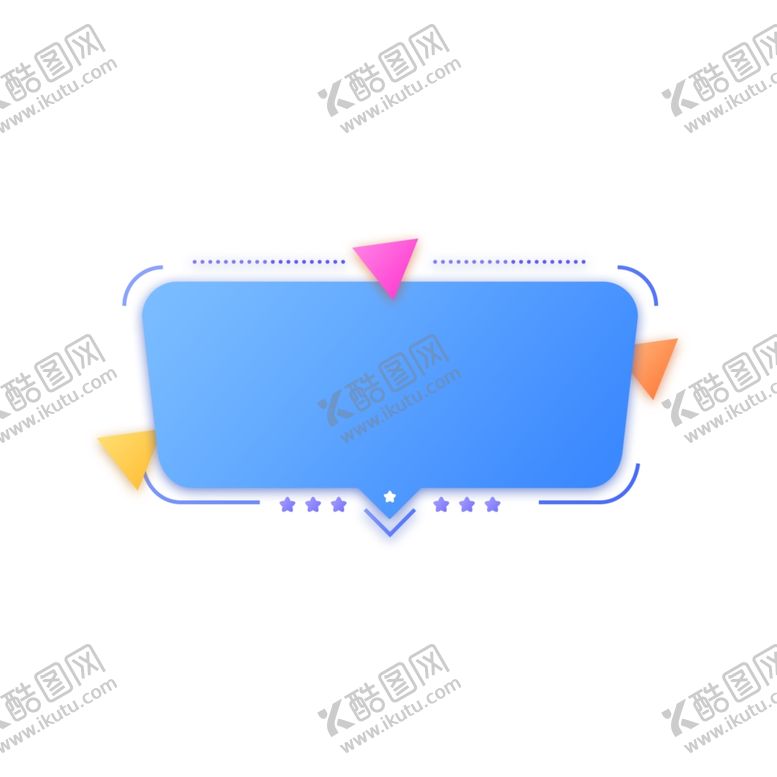 编号：75636610181453538546【酷图网】源文件下载-创意对话框促销标题矢量背景
