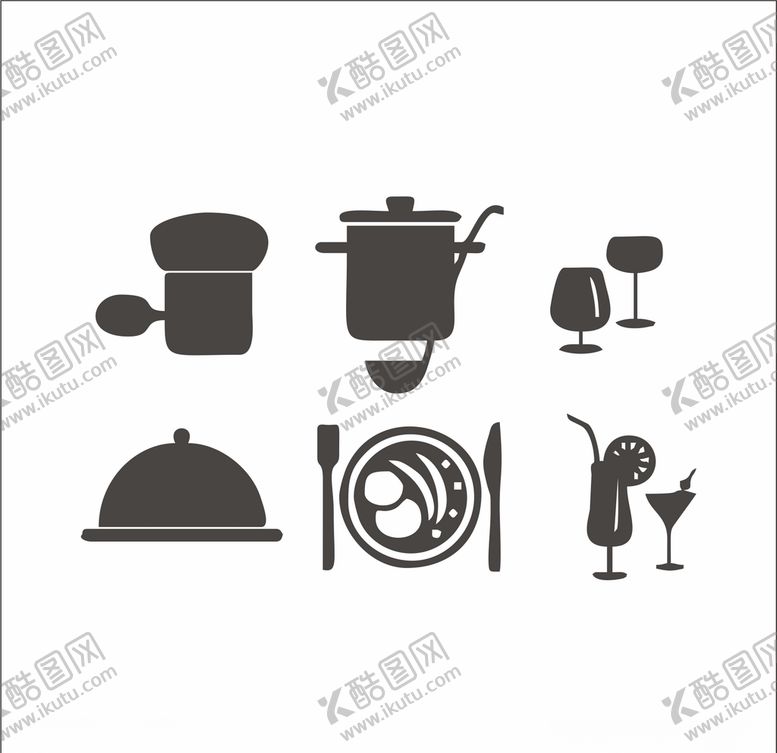 编号：53772810191654096646【酷图网】源文件下载-菜单图标餐厅餐厅图标