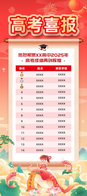 高考喜报促销活动宣传海报