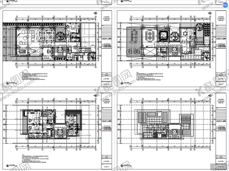 编号：45631101131718139619【酷图网】源文件下载-样板间施工图