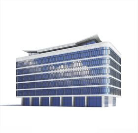 日景楼体模型3D大楼建筑
