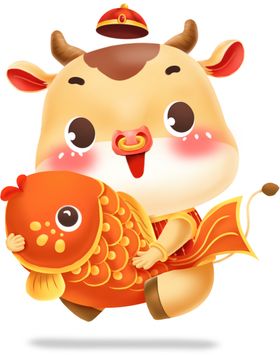 卡通牛