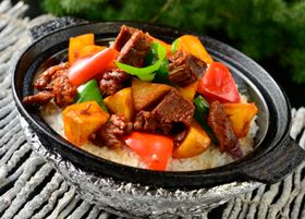 砂锅牛腩土豆