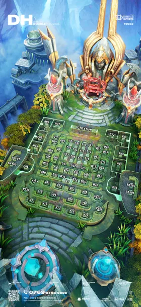 酒馆台位图宣传海报