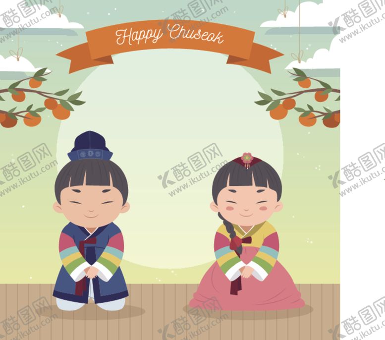 编号：51733410040702308881【酷图网】源文件下载-中秋节插画