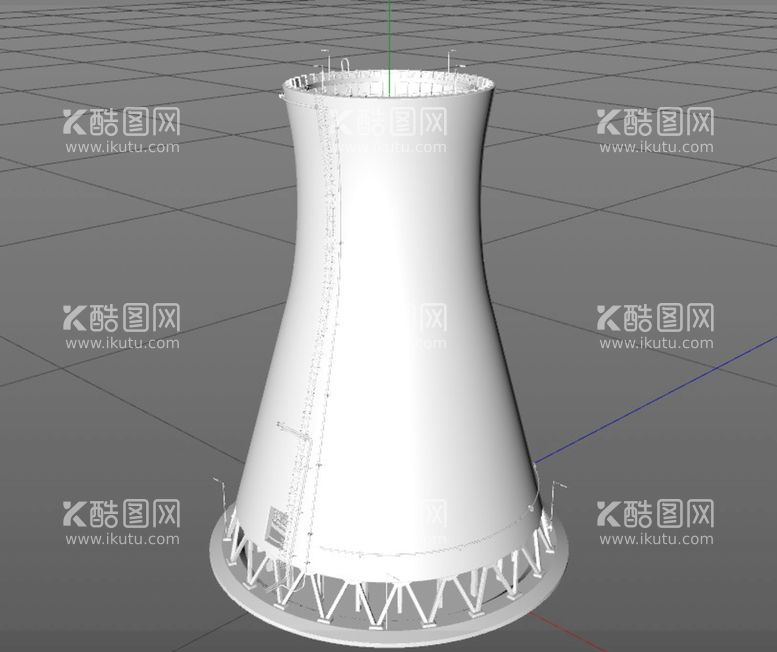 编号：72237312030524193914【酷图网】源文件下载-C4D模型工厂设备