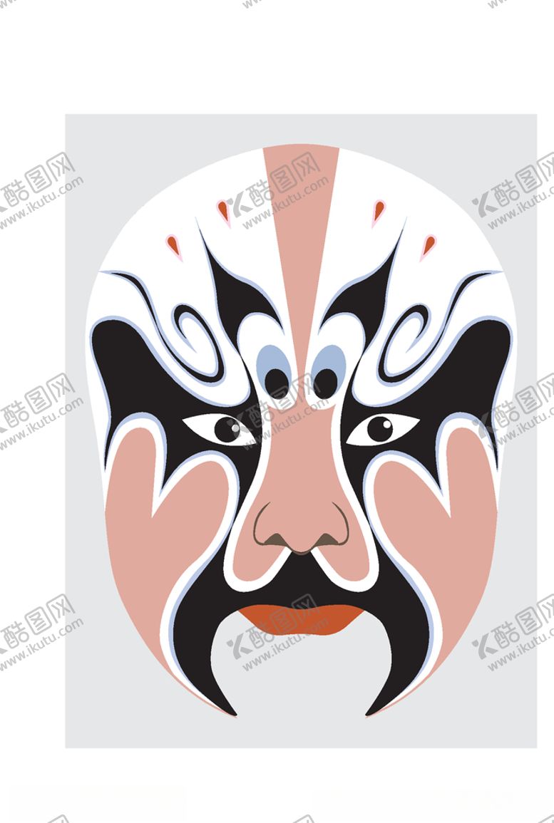 编号：67484909270816269669【酷图网】源文件下载-中国风传统京剧脸谱