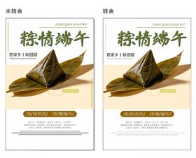 粽子节端午节海报