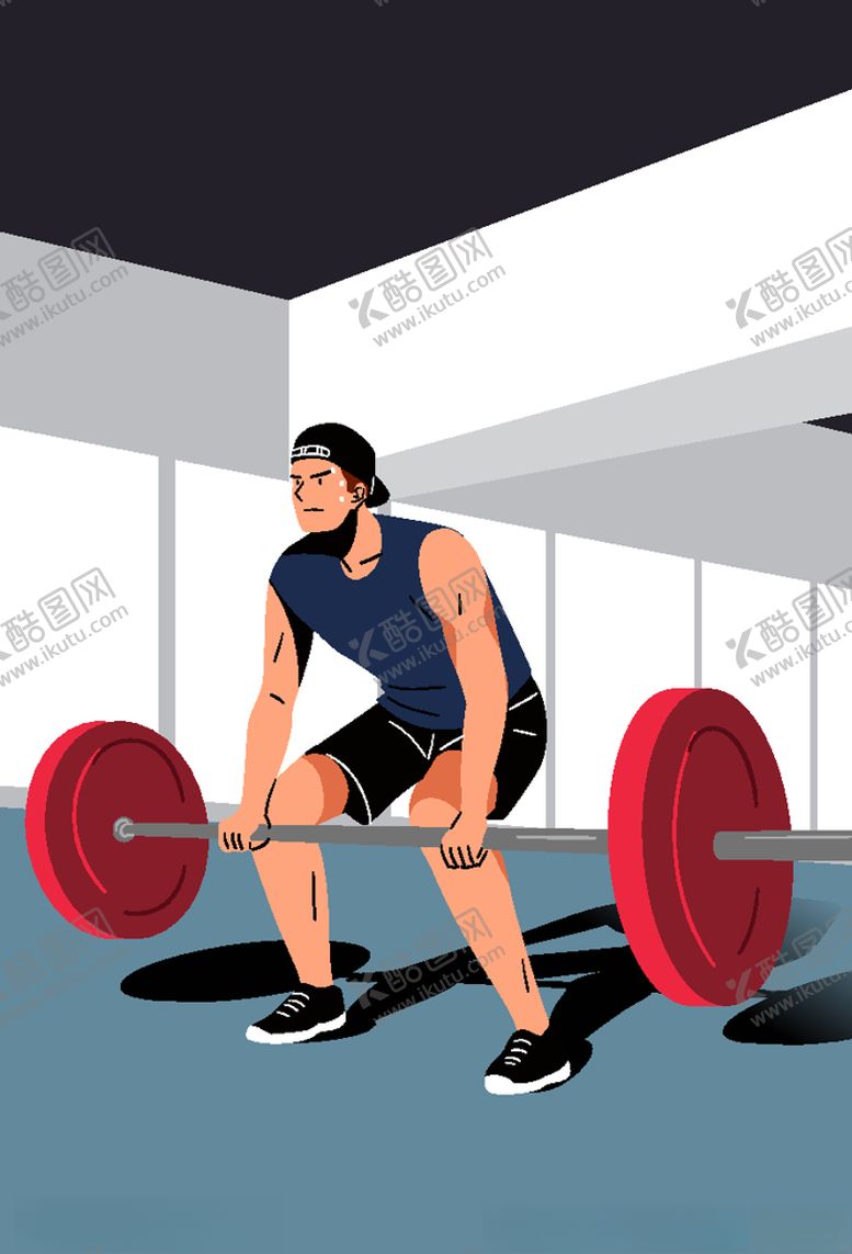 编号：25249410111555244789【酷图网】源文件下载-举重