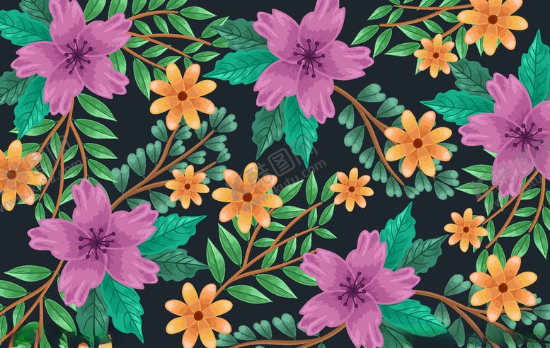 编号：85224210301240555237【酷图网】源文件下载-植物背景