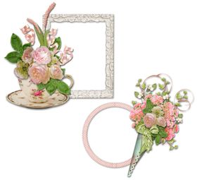 植物装饰相框png