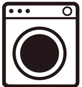 矢量洗衣机图标