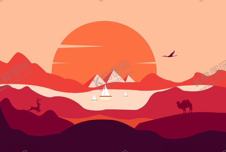 编号：56535909290729012689【酷图网】源文件下载-环境插画