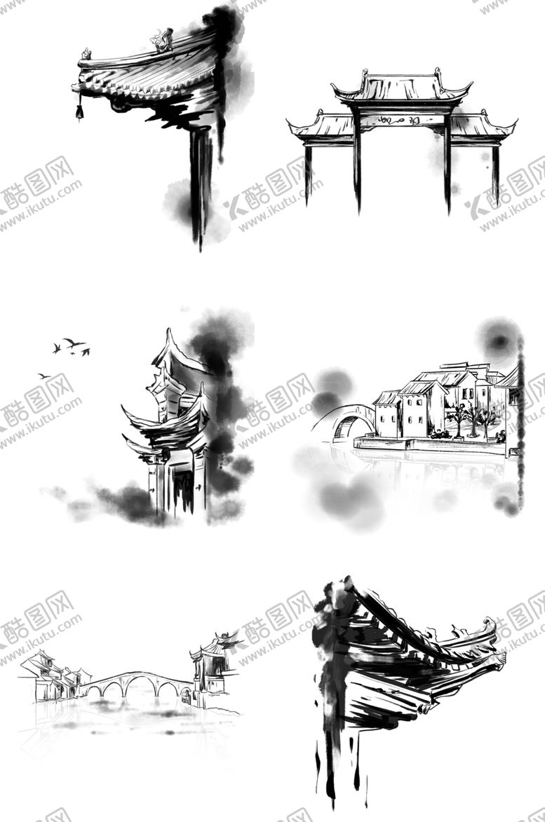 编号：60582103101636091221【酷图网】源文件下载-屋檐房屋