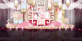 婚礼舞台效果图