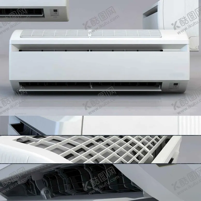 编号：20324112130622063859【酷图网】源文件下载-C4D模型空调