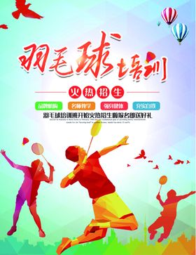 羽毛球海报