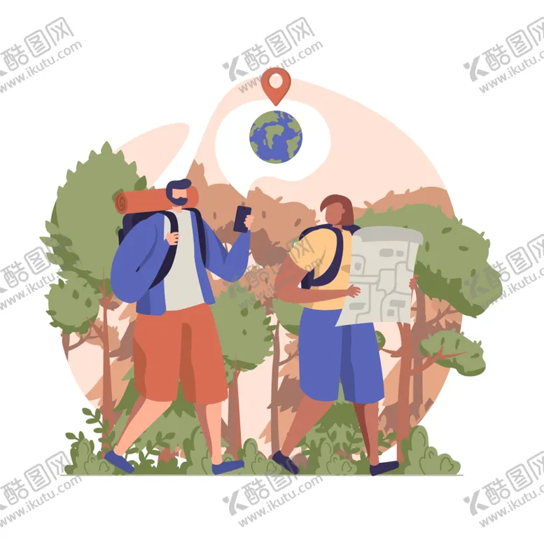编号：78232302080556104810【酷图网】源文件下载-旅行出游风景人物场景套图