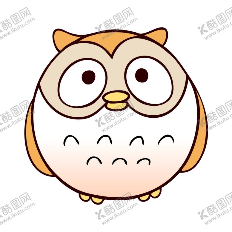 编号：24535610220040598431【酷图网】源文件下载-猫头鹰小鸟